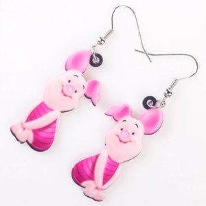 Piglet Acrylic Earrings